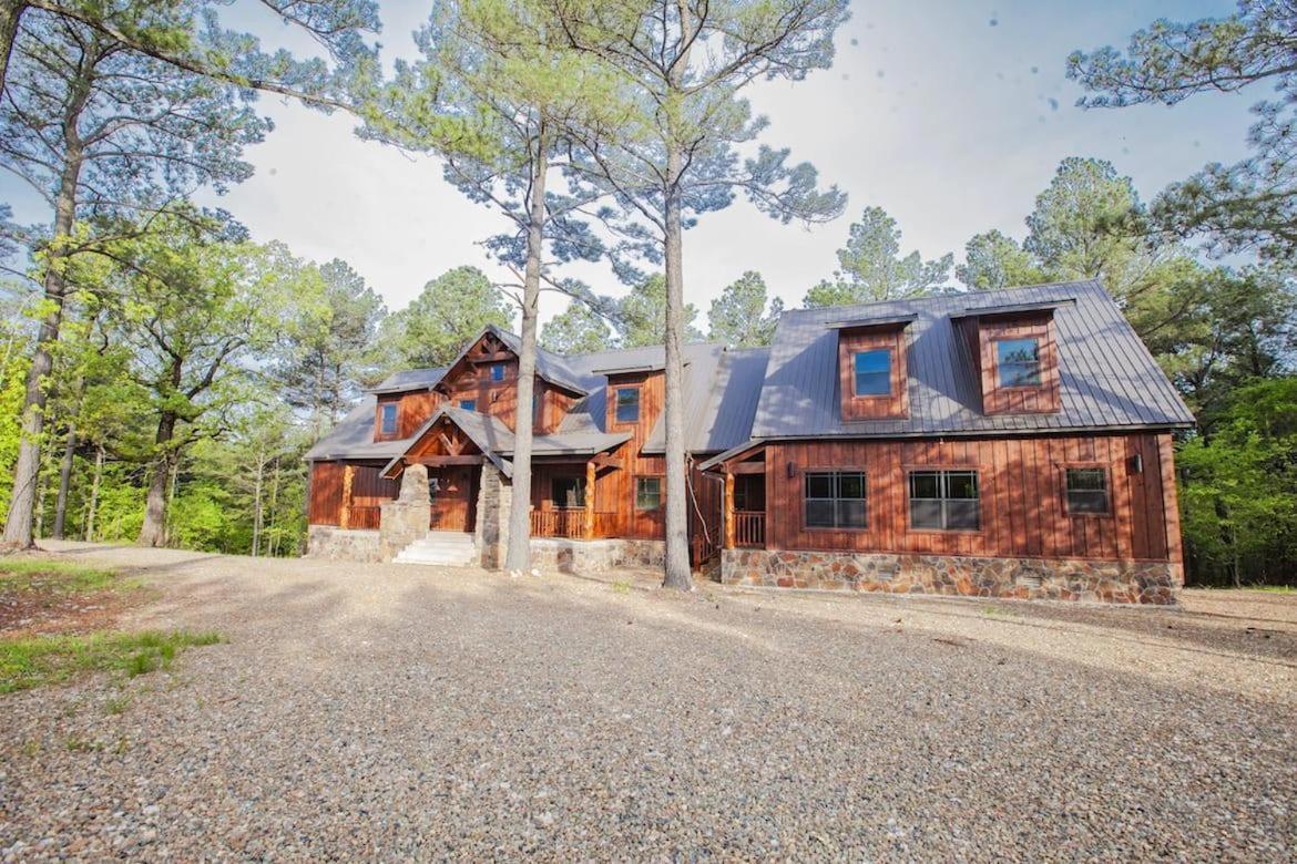 Stone Mountain Lodge 5000Sqft 6 Bed Game Room Pool Table Hot Tub Broken Bow Zewnętrze zdjęcie