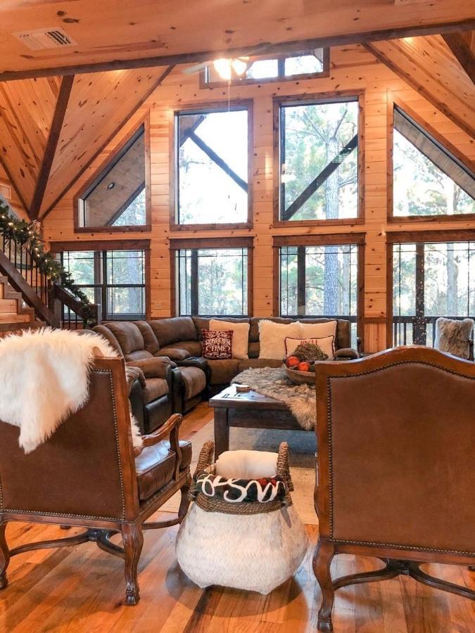 Stone Mountain Lodge 5000Sqft 6 Bed Game Room Pool Table Hot Tub Broken Bow Zewnętrze zdjęcie