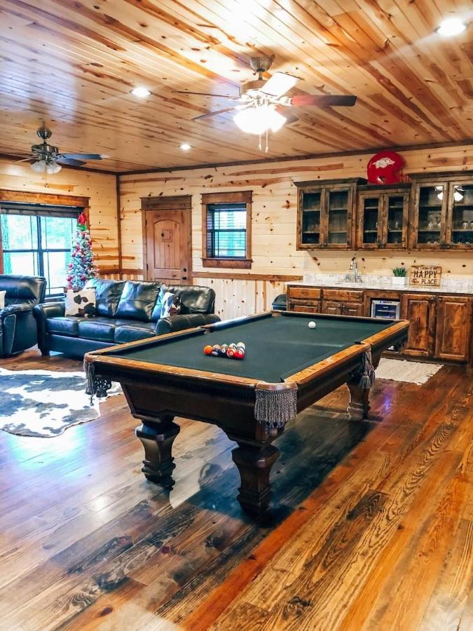 Stone Mountain Lodge 5000Sqft 6 Bed Game Room Pool Table Hot Tub Broken Bow Zewnętrze zdjęcie