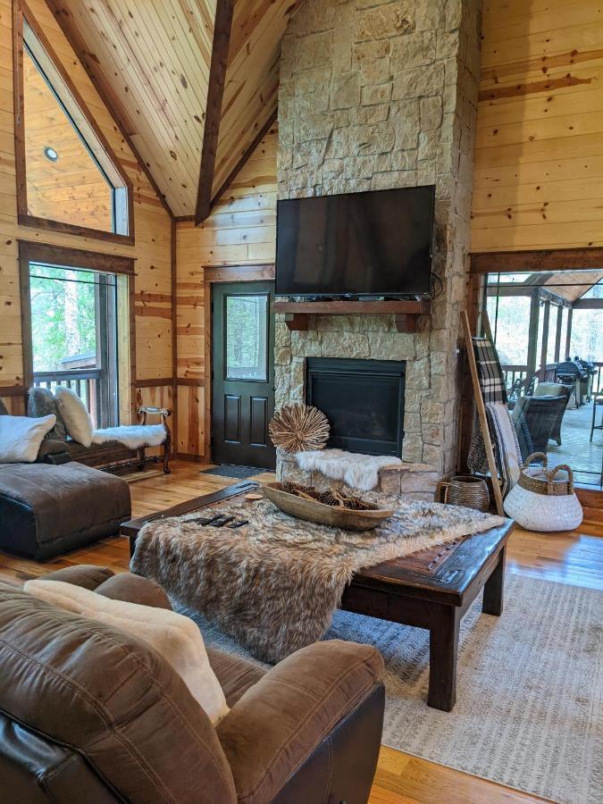 Stone Mountain Lodge 5000Sqft 6 Bed Game Room Pool Table Hot Tub Broken Bow Zewnętrze zdjęcie